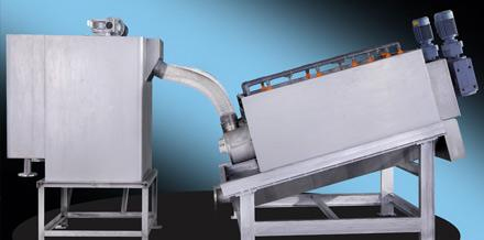 鴨糞疊螺污泥脫水機在山西地區的應用案例幾大特點