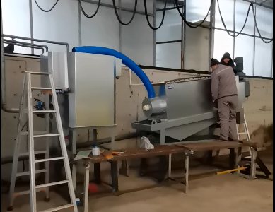 遼寧廚余垃圾污水處理疊螺機案例 遼寧廚余垃圾污水處理疊螺機案例